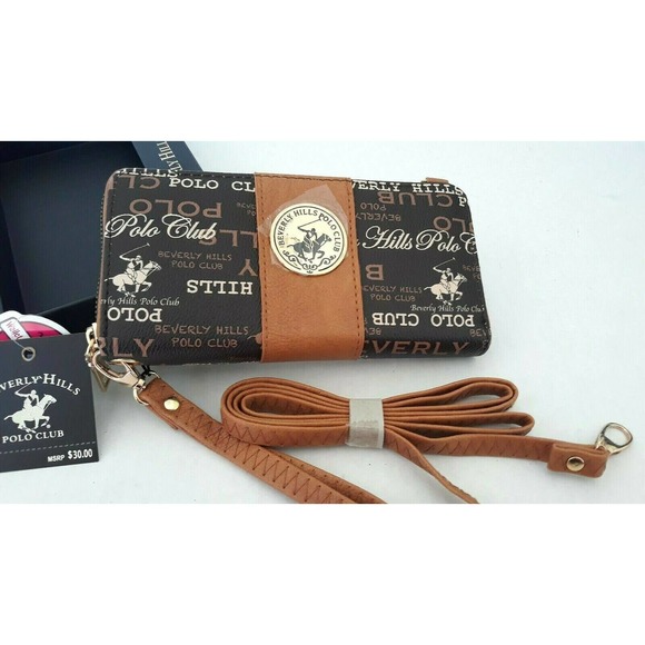 Zippered Wallet/Wristlet/Crossbody, In a Gift Box - Picture 3 of 5